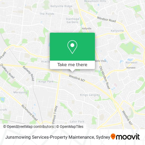 Junsmowing Services-Property Maintenance map