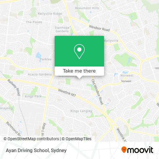 Ayan Driving School map