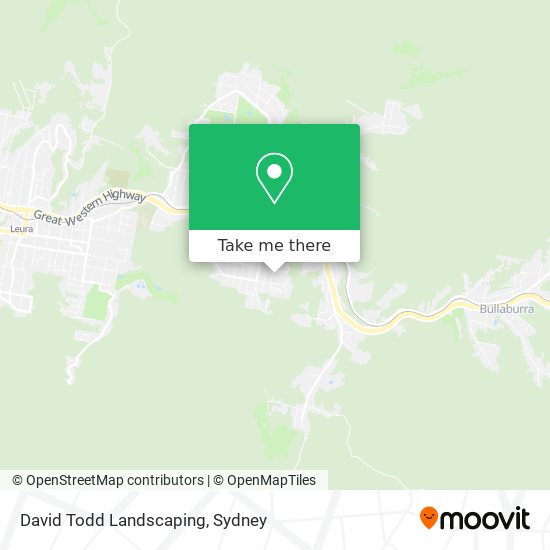 David Todd Landscaping map