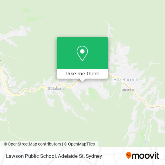 Lawson Public School, Adelaide St map