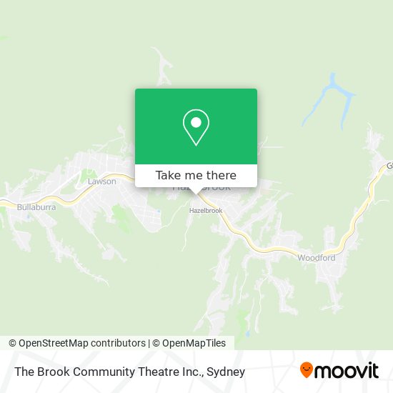 Mapa The Brook Community Theatre Inc.