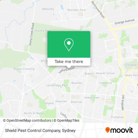 Mapa Shield Pest Control Company