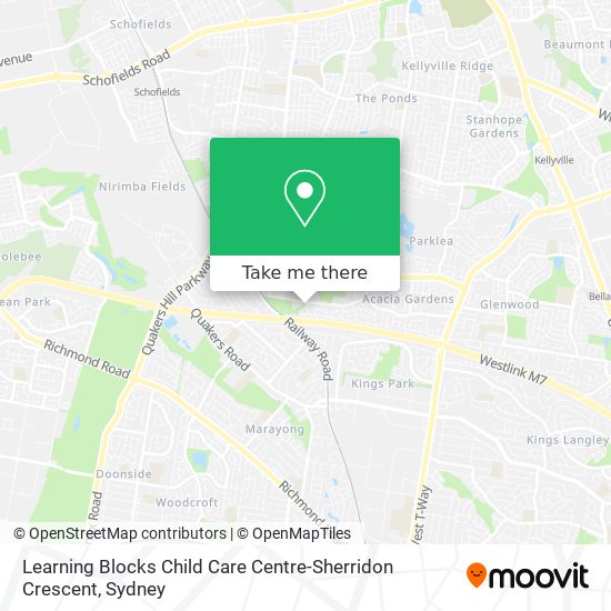 Learning Blocks Child Care Centre-Sherridon Crescent map