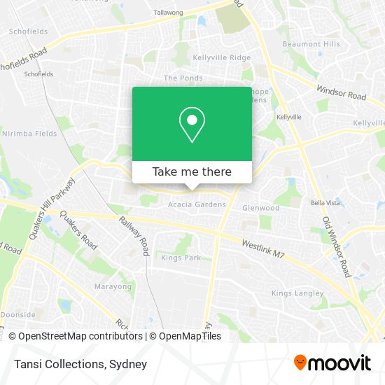 Tansi Collections map