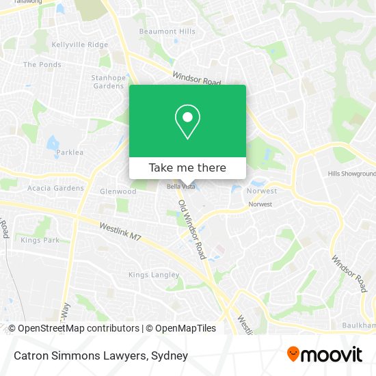 Catron Simmons Lawyers map