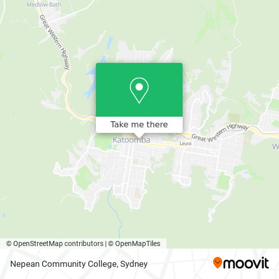 Nepean Community College map