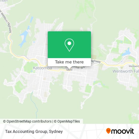 Tax Accounting Group map