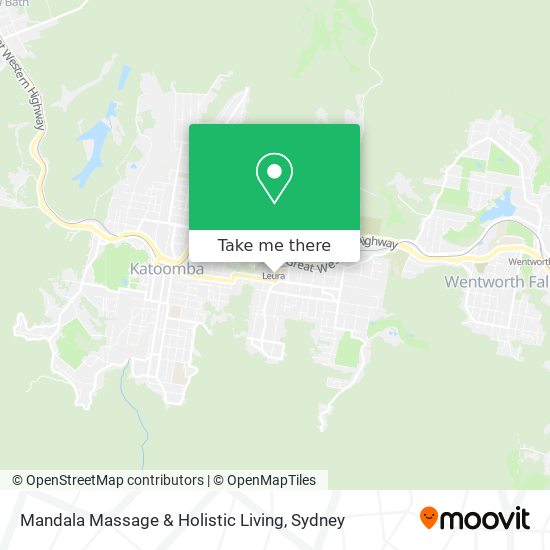 Mandala Massage & Holistic Living map
