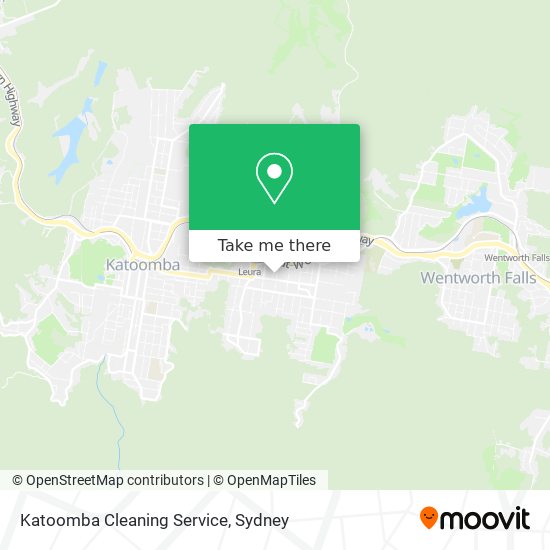 Katoomba Cleaning Service map