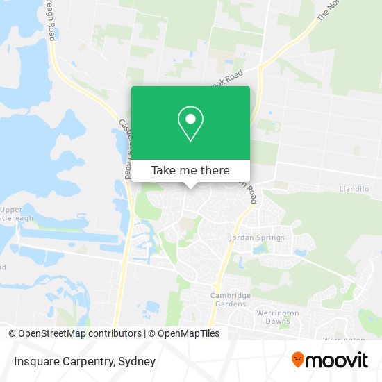 Insquare Carpentry map