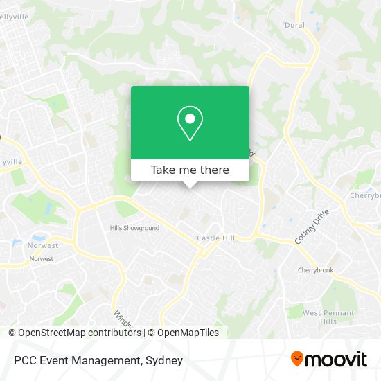 PCC Event Management map