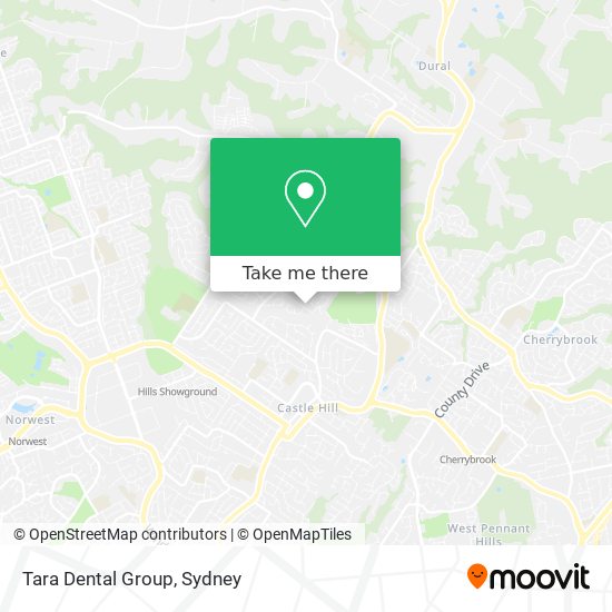 Mapa Tara Dental Group