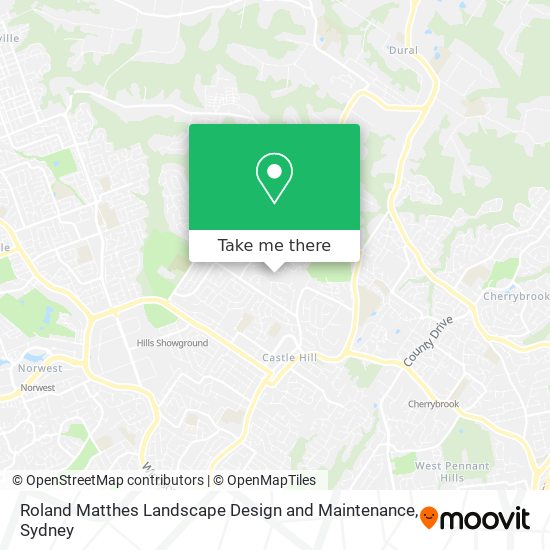 Mapa Roland Matthes Landscape Design and Maintenance