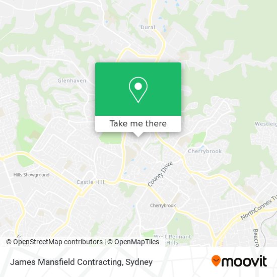 Mapa James Mansfield Contracting