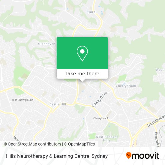 Hills Neurotherapy & Learning Centre map