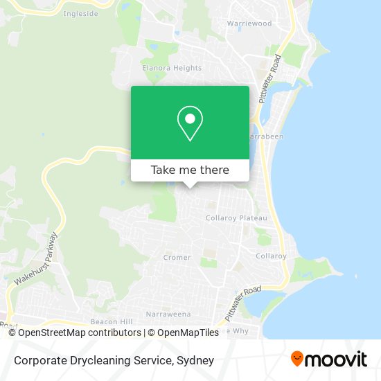 Corporate Drycleaning Service map