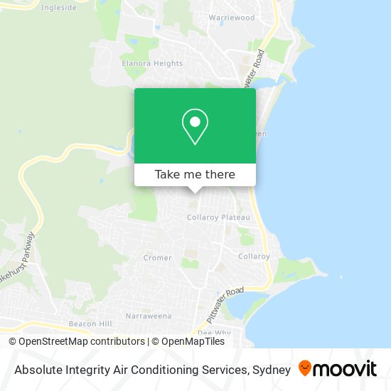 Absolute Integrity Air Conditioning Services map