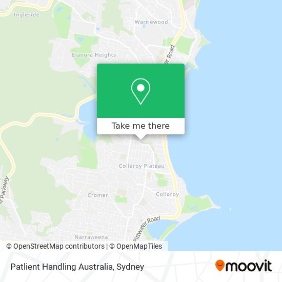 Patlient Handling Australia map