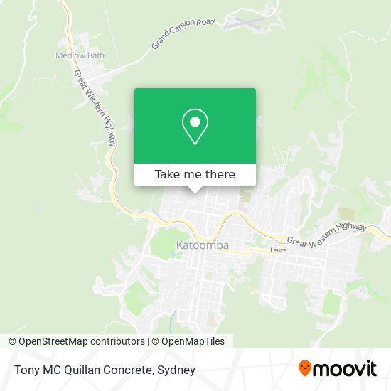 Mapa Tony MC Quillan Concrete