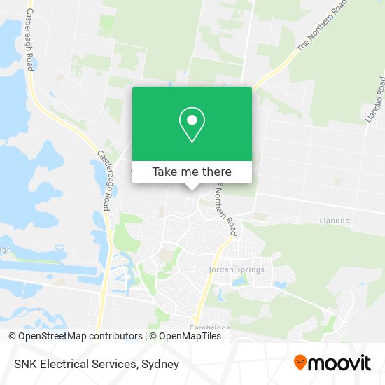 SNK Electrical Services map