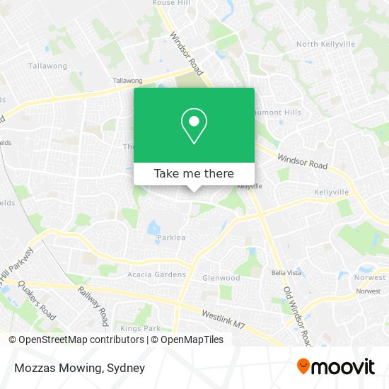Mozzas Mowing map