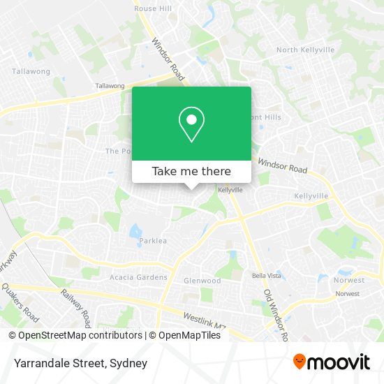 Yarrandale Street map