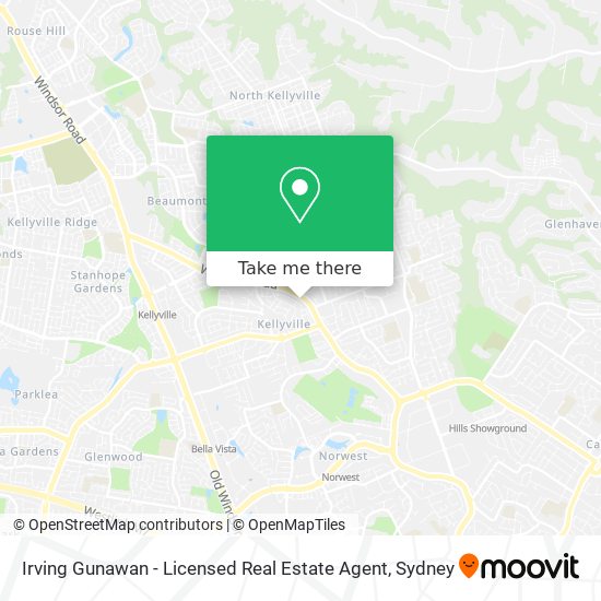 Irving Gunawan - Licensed Real Estate Agent map