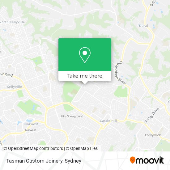 Tasman Custom Joinery map