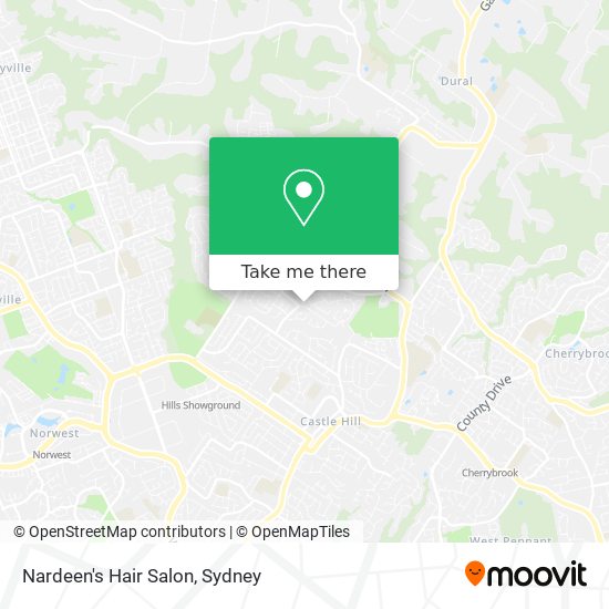 Nardeen's Hair Salon map