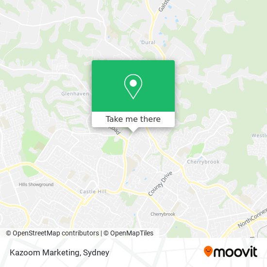 Kazoom Marketing map