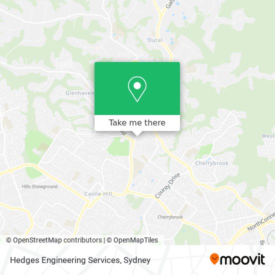 Hedges Engineering Services map