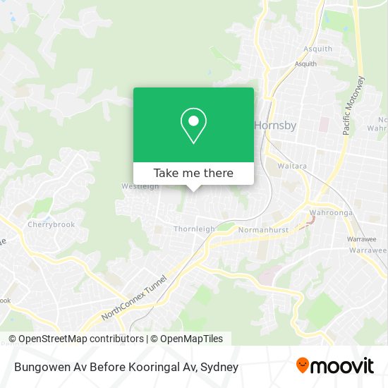 Mapa Bungowen Av Before Kooringal Av