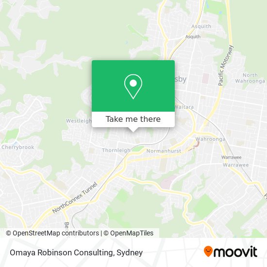 Omaya Robinson Consulting map