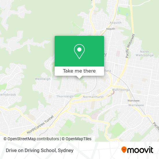 Drive on Driving School map