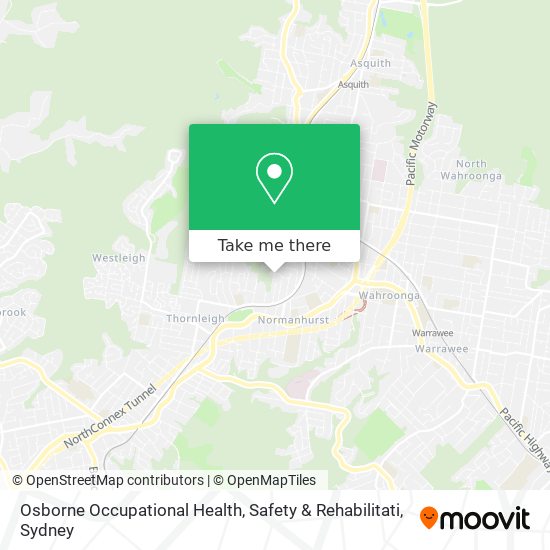 Osborne Occupational Health, Safety & Rehabilitati map