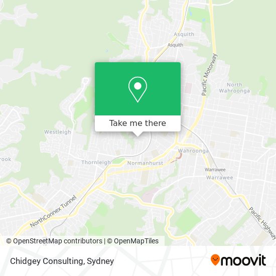 Chidgey Consulting map