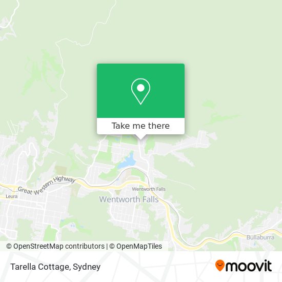 Tarella Cottage map