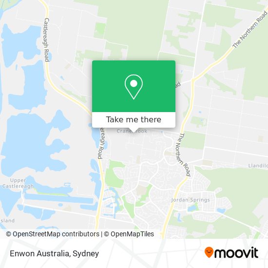 Enwon Australia map