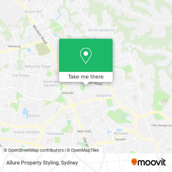 Allure Property Styling map
