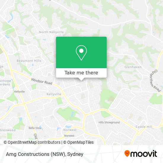 Mapa Amg Constructions (NSW)