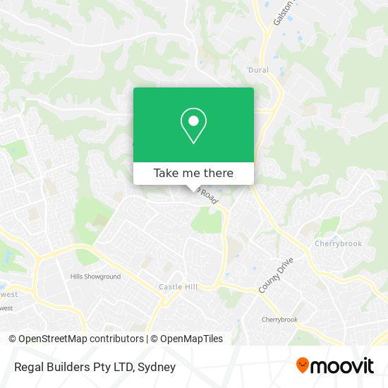 Regal Builders Pty LTD map