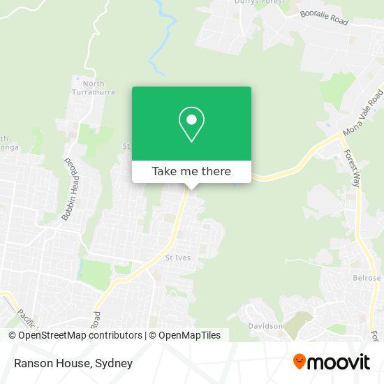 Ranson House map