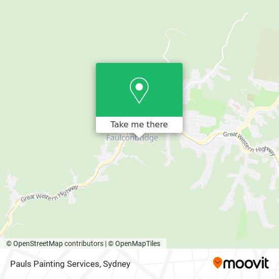 Mapa Pauls Painting Services