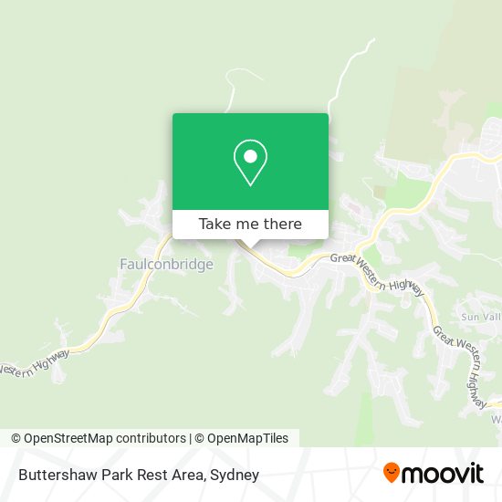 Buttershaw Park Rest Area map