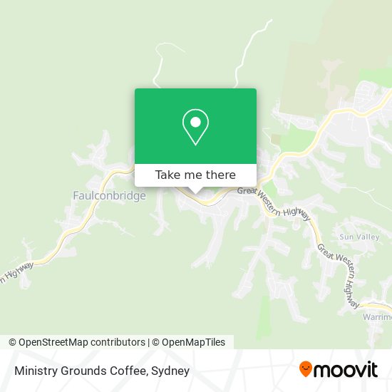 Ministry Grounds Coffee map