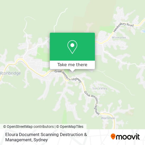 Eloura Document Scanning Destruction & Management map