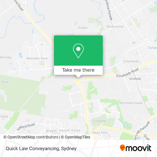 Mapa Quick Law Conveyancing