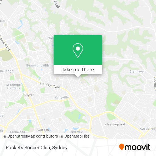 Rockets Soccer Club map