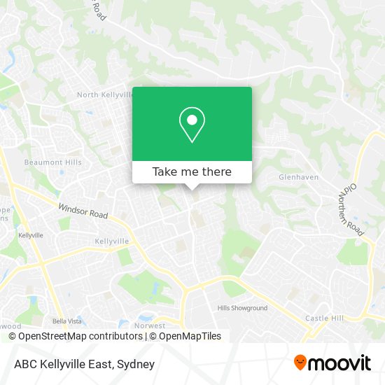 Mapa ABC Kellyville East