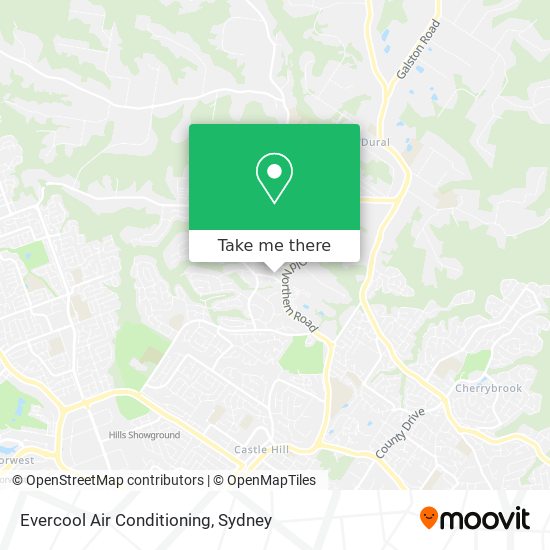 Evercool Air Conditioning map